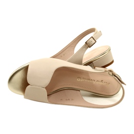 Sergio Leone SK829 Beige korkokengät 5