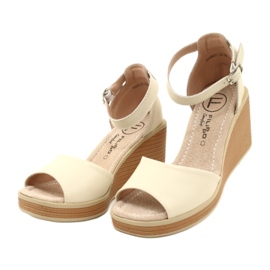 Filippo DS4507 BE Nahkasandaalit, beige 3