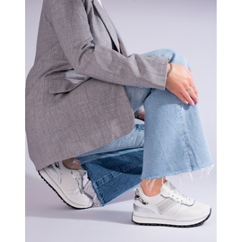 Naisten valkoiset Shelovet naisten tennarit valkoinen 2