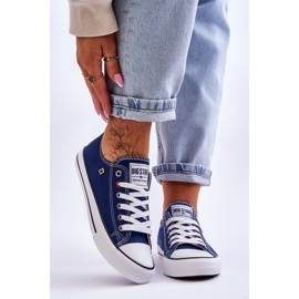 Naisten tennarit Big Star T274021 tummansininen 1