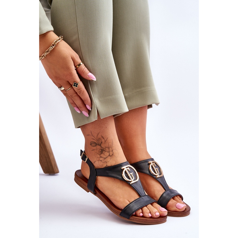 Litteät sandaalit S.Barski KV-5541-32 Musta 2