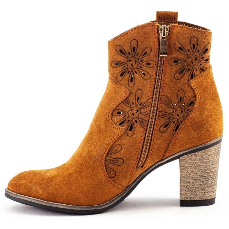 Olivier Avoimet korkokengät Lena punainen oranssi 1