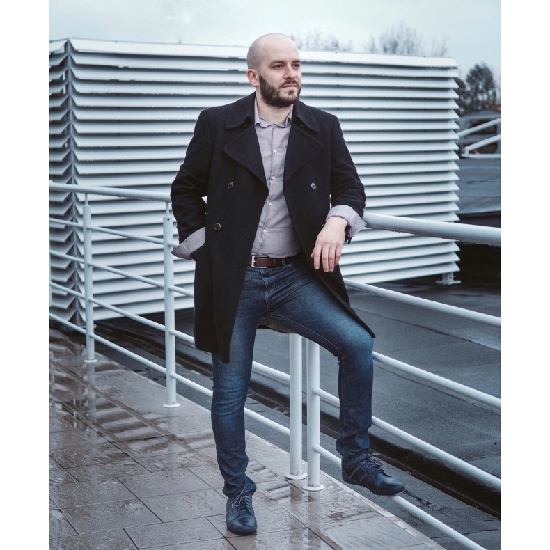 Polbut Miesten vapaa -ajan kengät R3 Perforation Navy Blue sininen 2