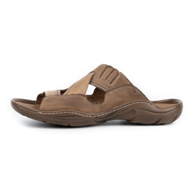 Mario Pala Miesten ruskeat tossut 400 2