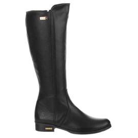 Olivier Mustat saappaat Ana, musta vilja 1