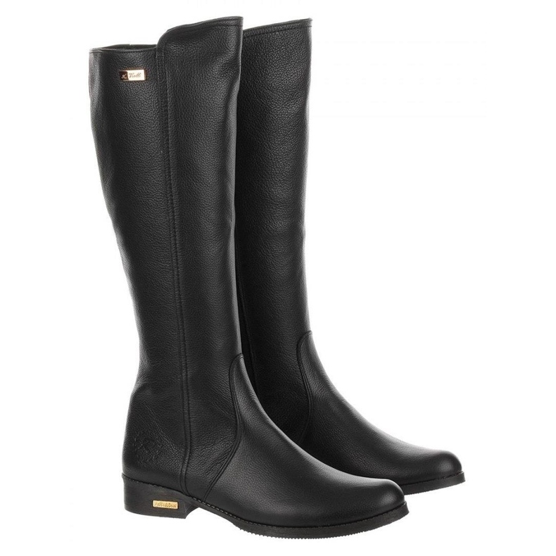 Olivier Mustat saappaat Ana, musta vilja 2