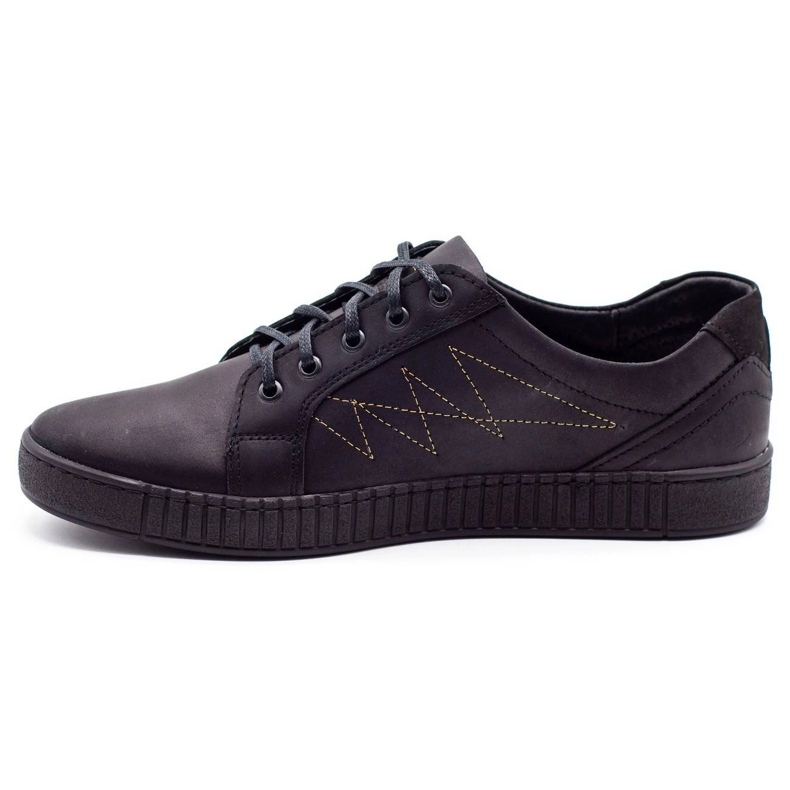 Polbut Vapaa -ajan miesten kengät J66 musta kultaa monivärinen 1