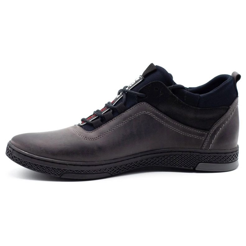 Polbut Harmaat miesten talvikengät K27F 1