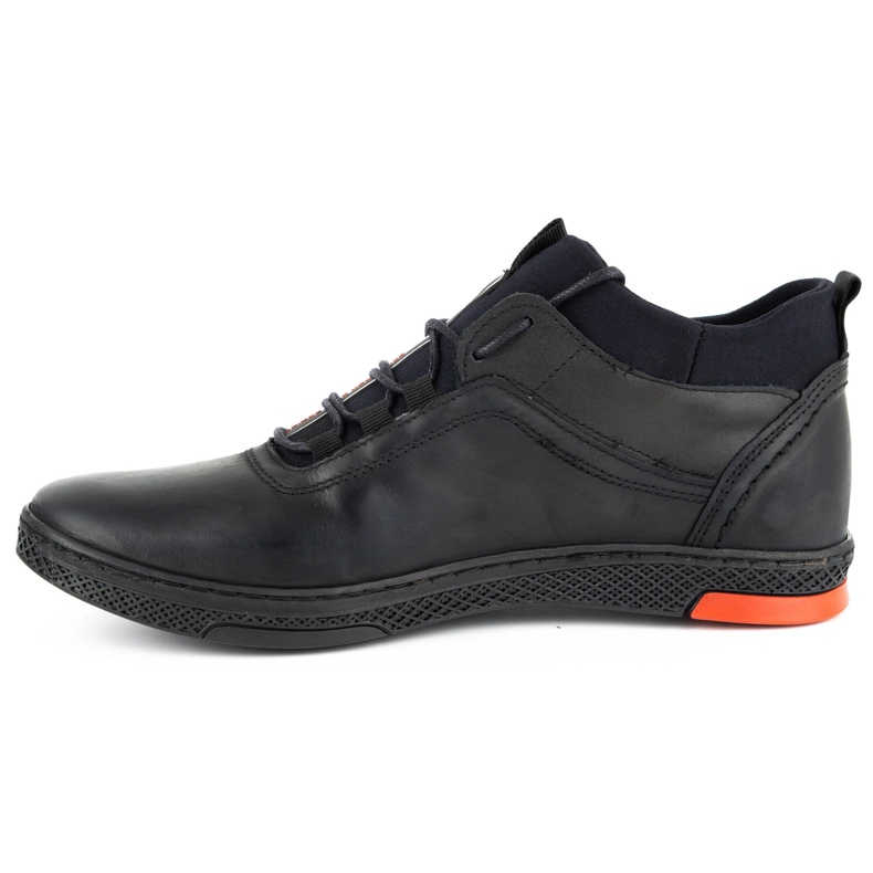 Polbut Miesten mustat talvikengät K27F 1