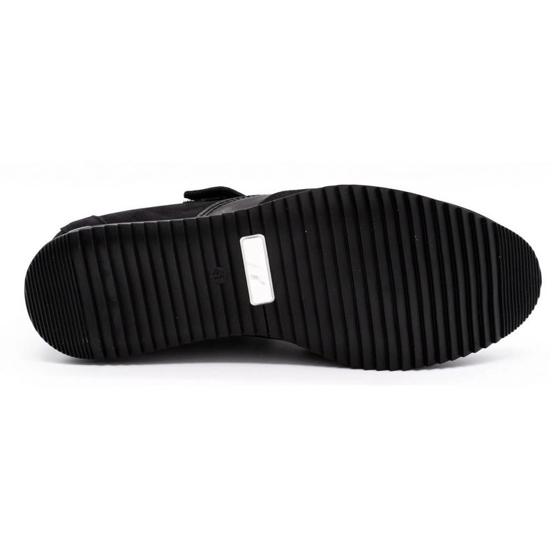 Polbut Miesten vapaa -ajan nahkakengät 2102/2 musta 1