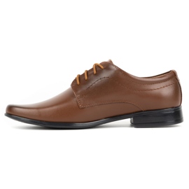 Lukas Lasten muodolliset ehtoolliskengät J1 ruskea 1