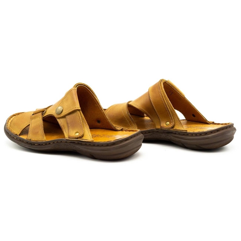 Polbut Miesten tossut 024 punainen oranssi 1