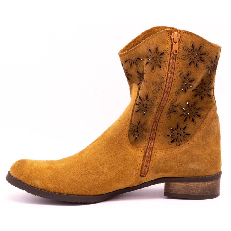 Olivier Miellyttävät Janet -punaiset avokengät oranssi 1