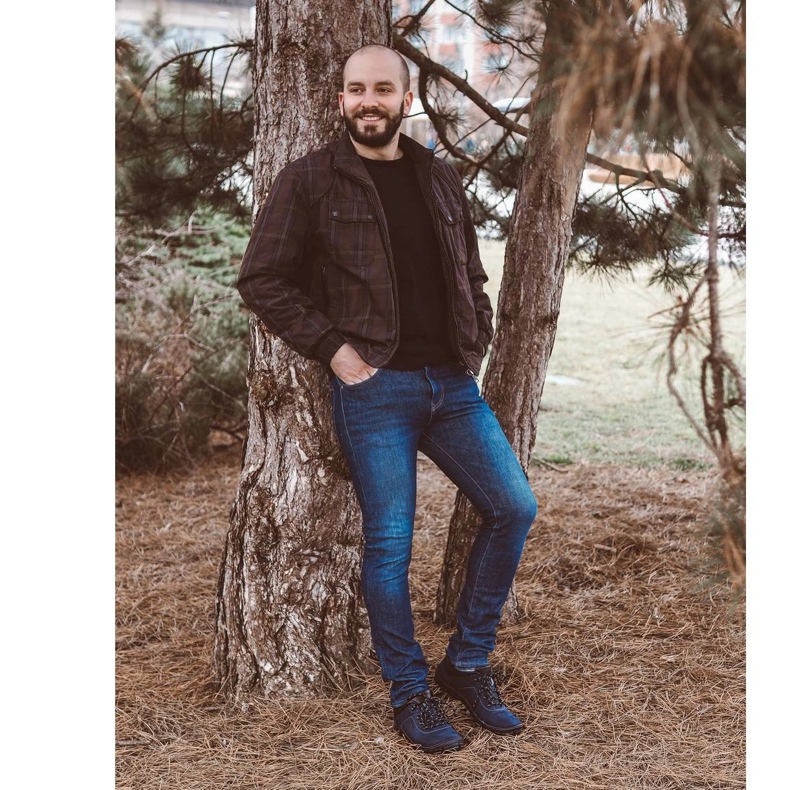 Kampol Miesten nahkaiset vaelluskengät 36 burgundia punainen 1