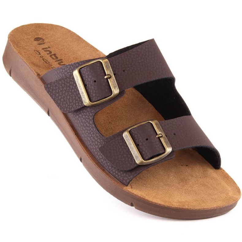 Mukavat Inblu M CM000028-043 tossut ruskea 1