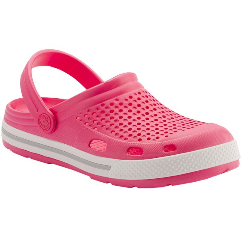 Coqui Lindo Clogs W 6413-100-4246 vaaleanpunainen 1