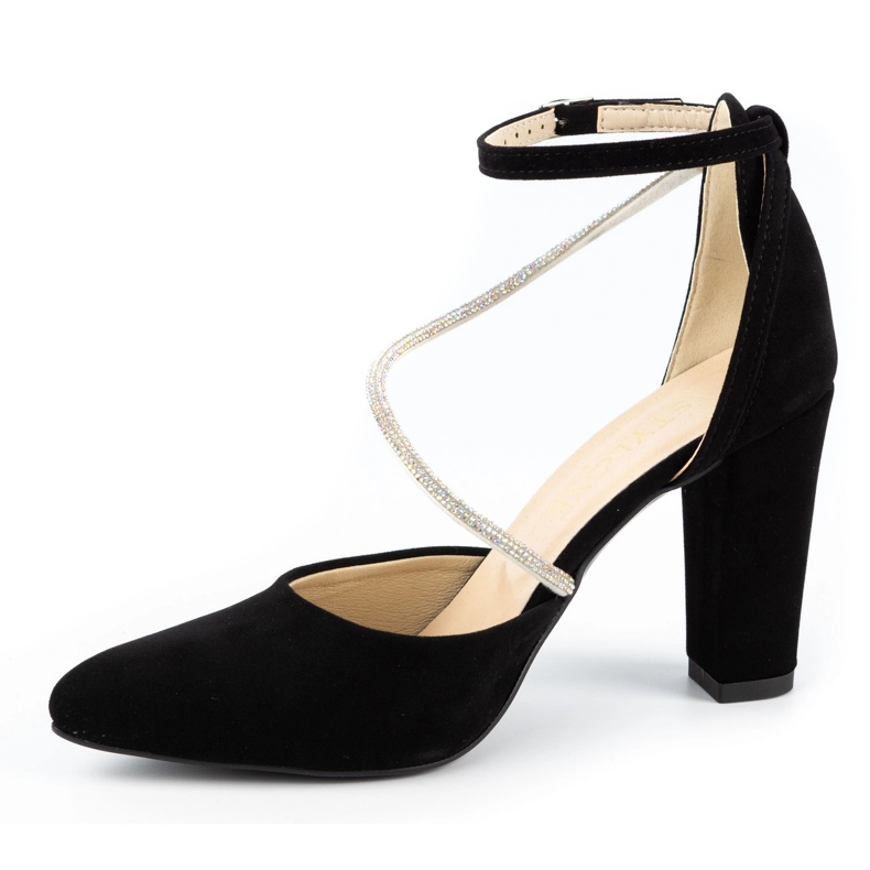 Ivbut Naisten pumput pylväässä Puola 859IV musta 1