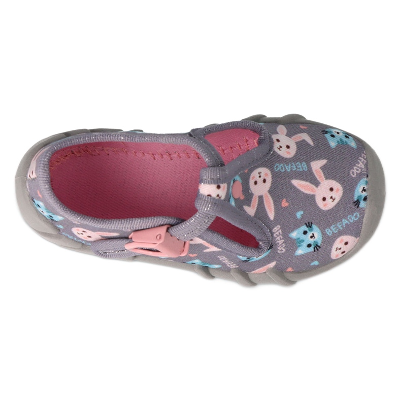 Befado lasten kengät 110P473 harmaa 3