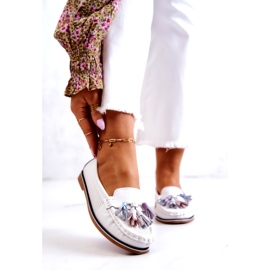 Evento Naisten nahkaiset hapsut Valkoinen Laressa 1