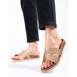 W. Potocki Mukavat Potocki-tossut kultainen 1