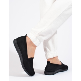 W. Potocki Naisten slip on tekstiili Potocki musta 2