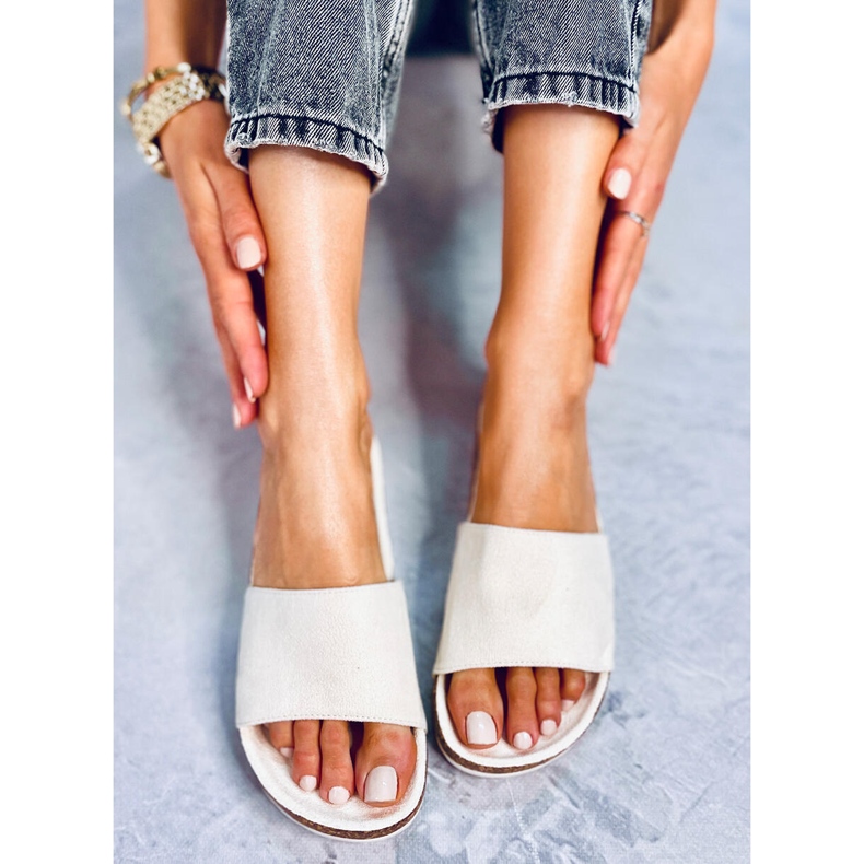 Stoner Beige naisten korkkitossut 1