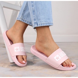 Pink Big Star FF274A201 naisten allastossut vaaleanpunainen 1