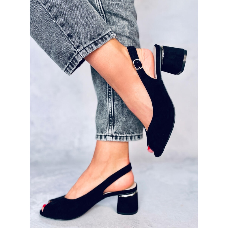 BM Venus Mustat korkokengät 2