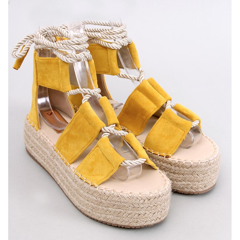 BM Rivera Yellow espadrille-sandaalit keltainen 1
