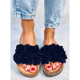 BM Brice Blackin korkkitossut kukilla musta 2