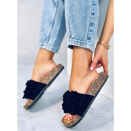 BM Brice Blackin korkkitossut kukilla musta 1