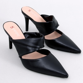 Charisse Mustat korkokengät sandaalit 1