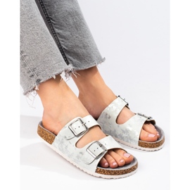 W. Potocki Mukavat Potocki-tossut valkoinen hopea 1