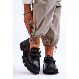 Leather Loafers -kengät Big Star LL274580 Musta 1