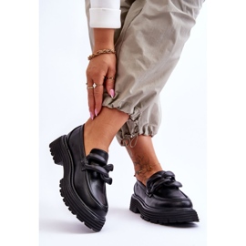 Leather Loafers -kengät Big Star LL274580 Musta 2