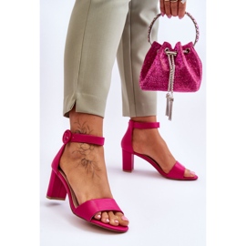 Naisten sandaalit Fuksja Post 20SD98-1617 Lexi vaaleanpunainen 2