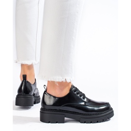 La.Fi Tyylikkäät nauhakengät musta 2