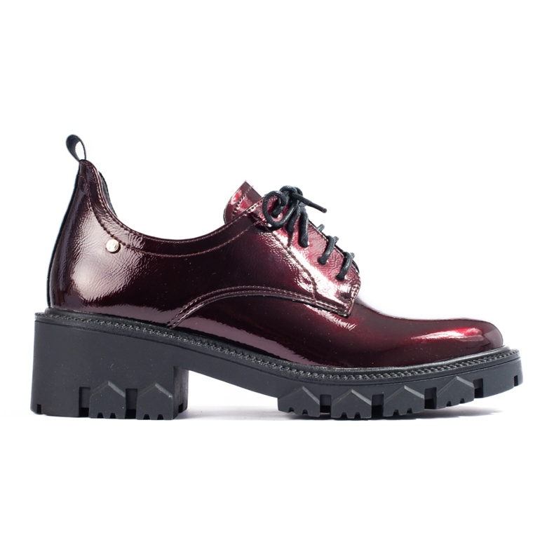 W. Potocki Lakatut naisten kengät, joissa nauhoitus Potocki punainen 1