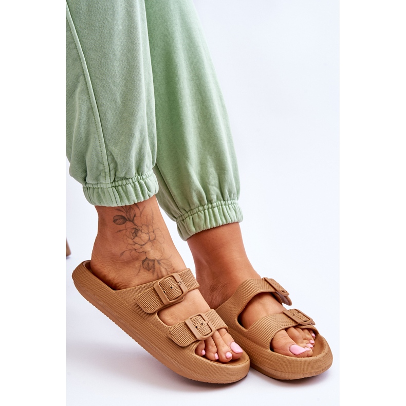 Naisten Vaahtomuovitossut Ruskea Cleve 1