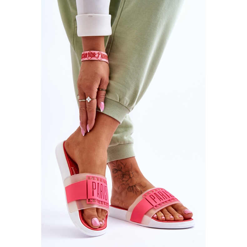 Naisten urheilutossut Neon Pink Sunrise vaaleanpunainen 2