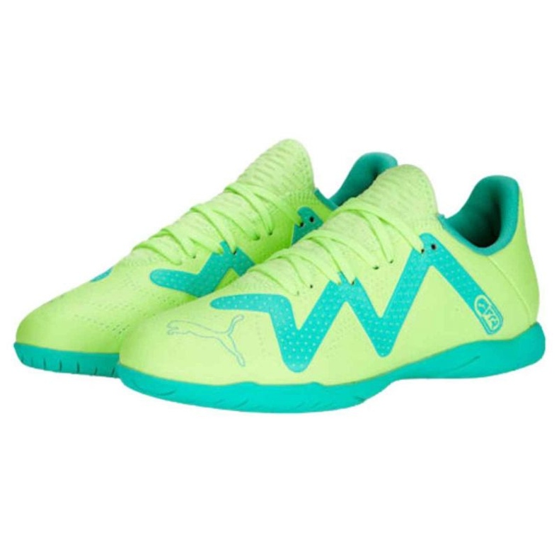 Puma Future Play It Jr 107204 03 jalkapallokengät vihreä vihreä 1