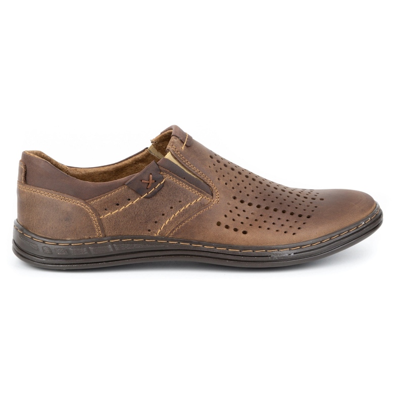Polbut Miesten Brogues 401 Summer Brown ruskea 1