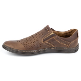 Polbut Miesten Brogues 401 Summer Brown ruskea 2