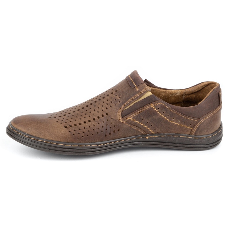 Polbut Miesten Brogues 401 Summer Brown ruskea 2