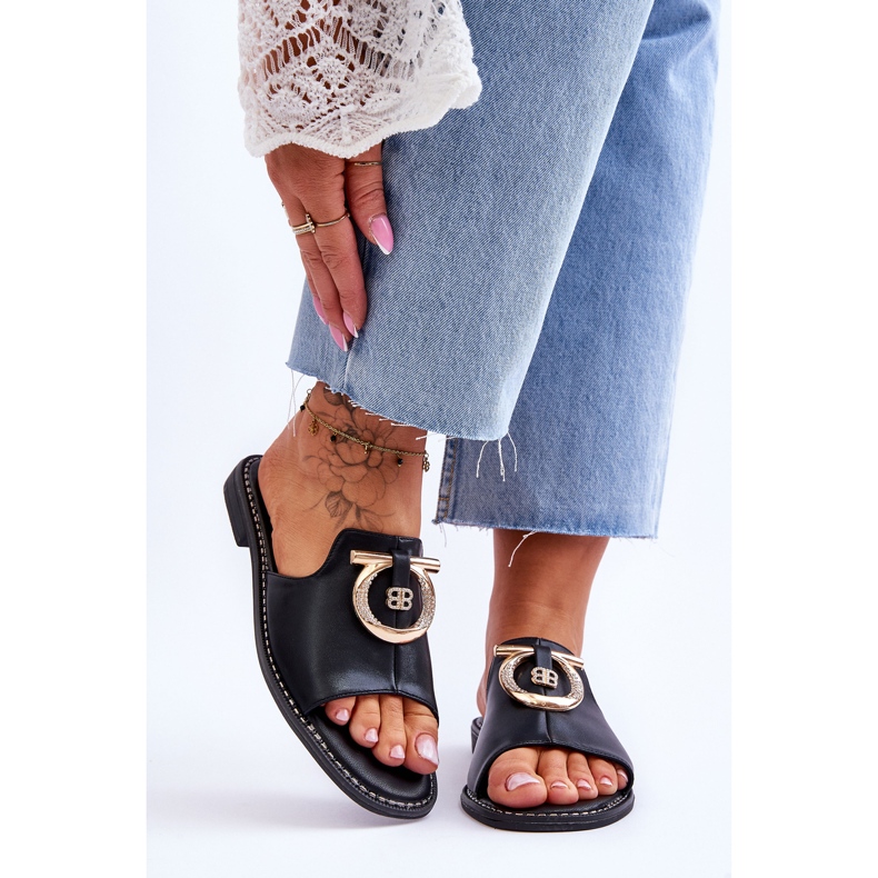 Nahkatossut Comfort Kengät S.Barski KV-2775-32 Musta 1