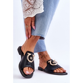 Nahkatossut Comfort Kengät S.Barski KV-2775-32 Musta 2