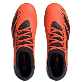 Adidas Predator Accuracy.3 Tf M GW4638 jalkapallokengät oranssi appelsiinit ja punaiset 2