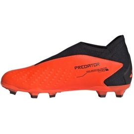 Adidas Predator Accuracy.3 Fg Ll Jr GW4607 jalkapallokengät oranssi appelsiinit ja punaiset 1