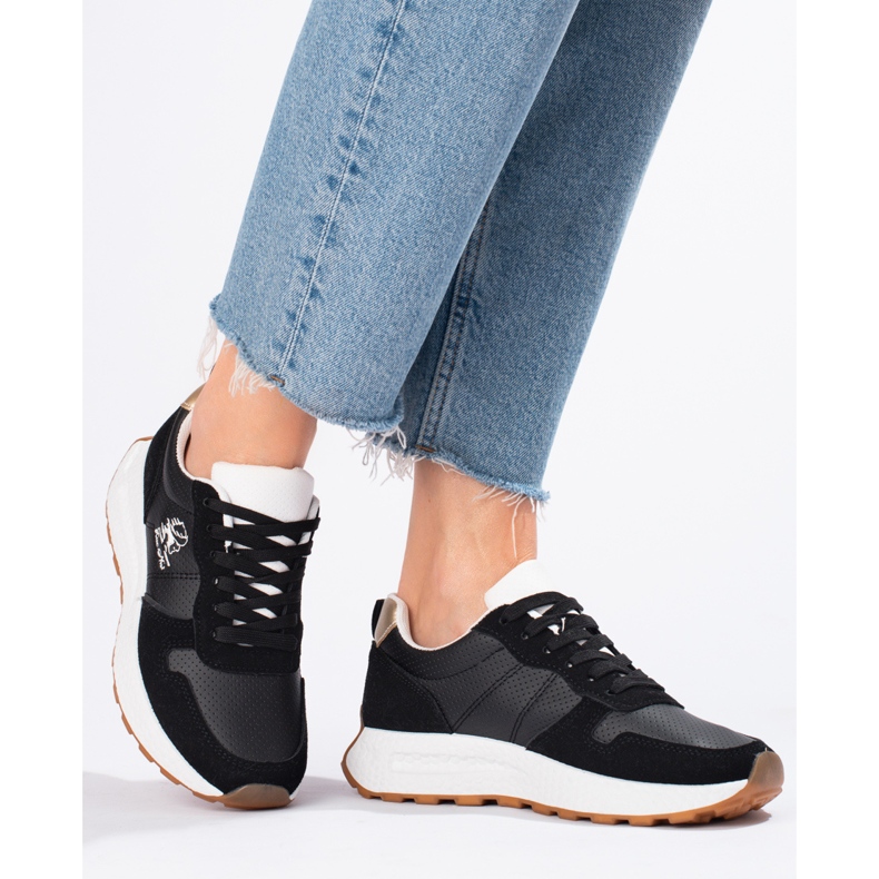 W. Potocki Tennarit paksulla pohjalla Potocki mustat 1