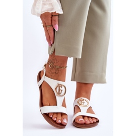 Nahkasandaalit S.Barski KV-5541-32 Valkoinen 1